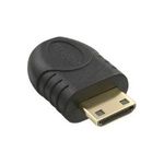 InLine® HDMI Adapter, HDMI C Stecker auf HDMI D Buchse, vergoldete Kontakte (17690I)