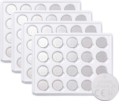 Voltcraft Knopfzelle CR 2025 3 V 100 St. 160 mAh Lithium (VC-16865925)