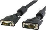 DVI-D Dual-Link Anschlusskabel Stecker/Stecker mit Ferrit, schwarz, 15 Hersteller: Techly (ICOC-DVI-8115F)