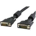 DVI-D Dual-Link Anschlusskabel Stecker/Stecker mit Ferrit, schwarz, 15 Hersteller: Techly (ICOC-DVI-8115F)