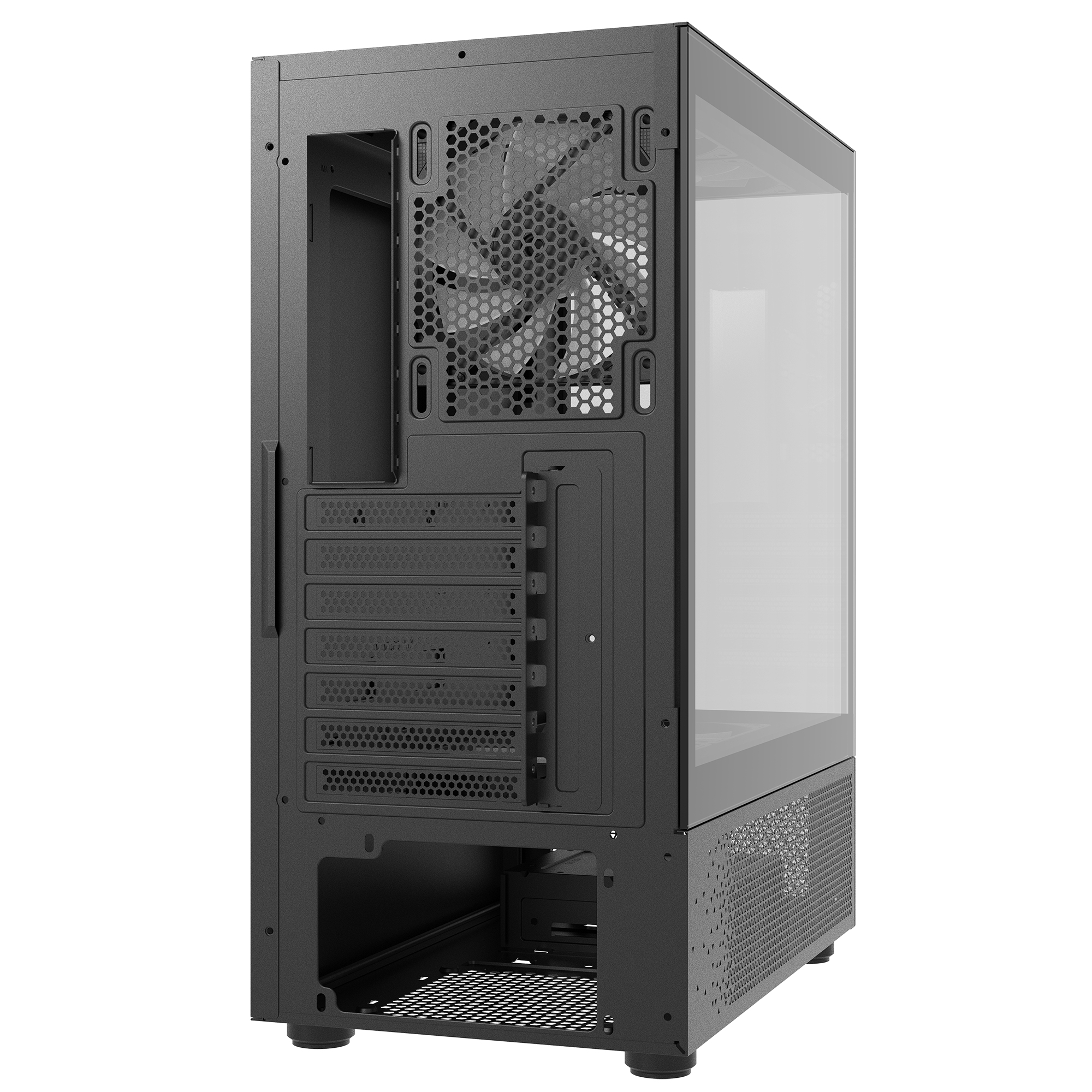 XPG INVADER X MINI Midi Tower Schwarz