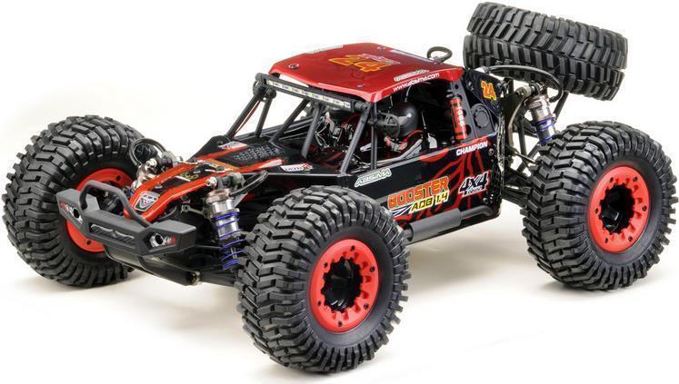 Absima Desert Rock Racer ADB1.4 BL Rot, Schwarz Brushless 1:10 RC Modellauto Elektro Rock Racer Allradantrieb (4WD) RtR 2,4 GHz (12245)