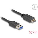 Delock USB 10 Gbps Kabel Typ-E Key A 20 Pin Stecker zu Typ-A 30 (85449)