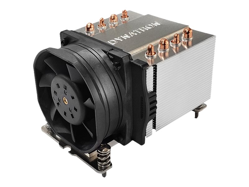 Dynatron A47 CPU-Kühler Luftkühlung AM4/AM5 6 cm Schwarz, Silber