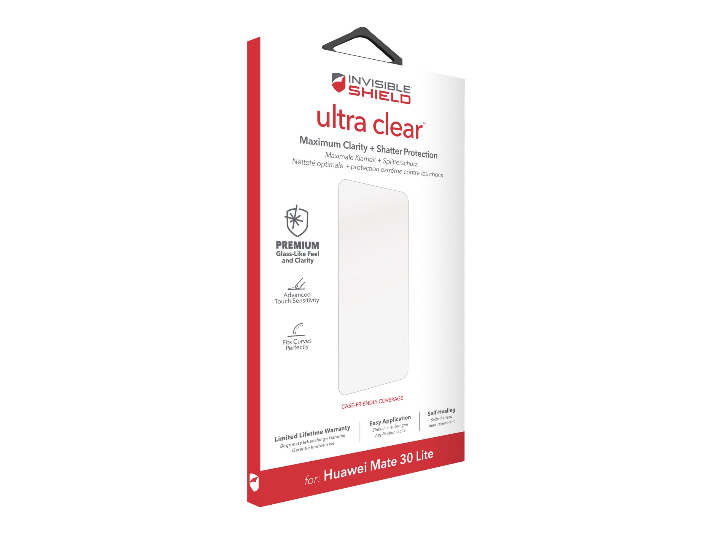 ZAGG InvisibleShield Ultra Clear Bildschirmschutz für Huawei Mate 30 Lite Transparent