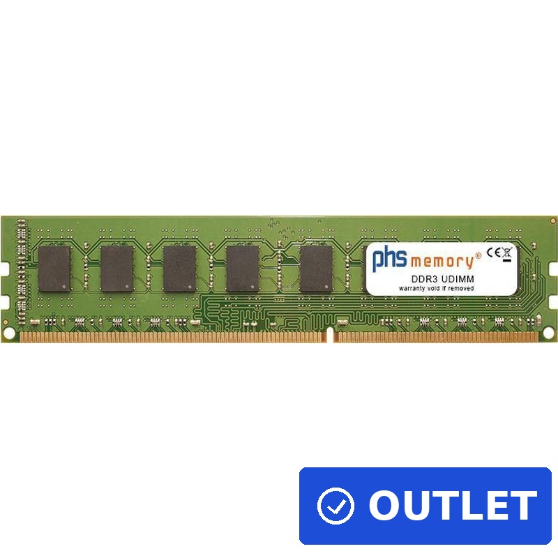 PHS-memory 4GB RAM Speicher für Medion MT14 MED MT 700 DDR3 UDIMM 1333MHz (SP153650) (B-Ware)