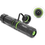 Delock Kabelverbinder DC 5,5 x 2,1 mm Buchse zu DC 5,5 x 2,1 mm Buchse mit M20 x 1,5 mm Gewinde und Verschlusskappe mit Gehäuse kompatibel mit Starlink IP68 staub- und wasserdicht (87180)