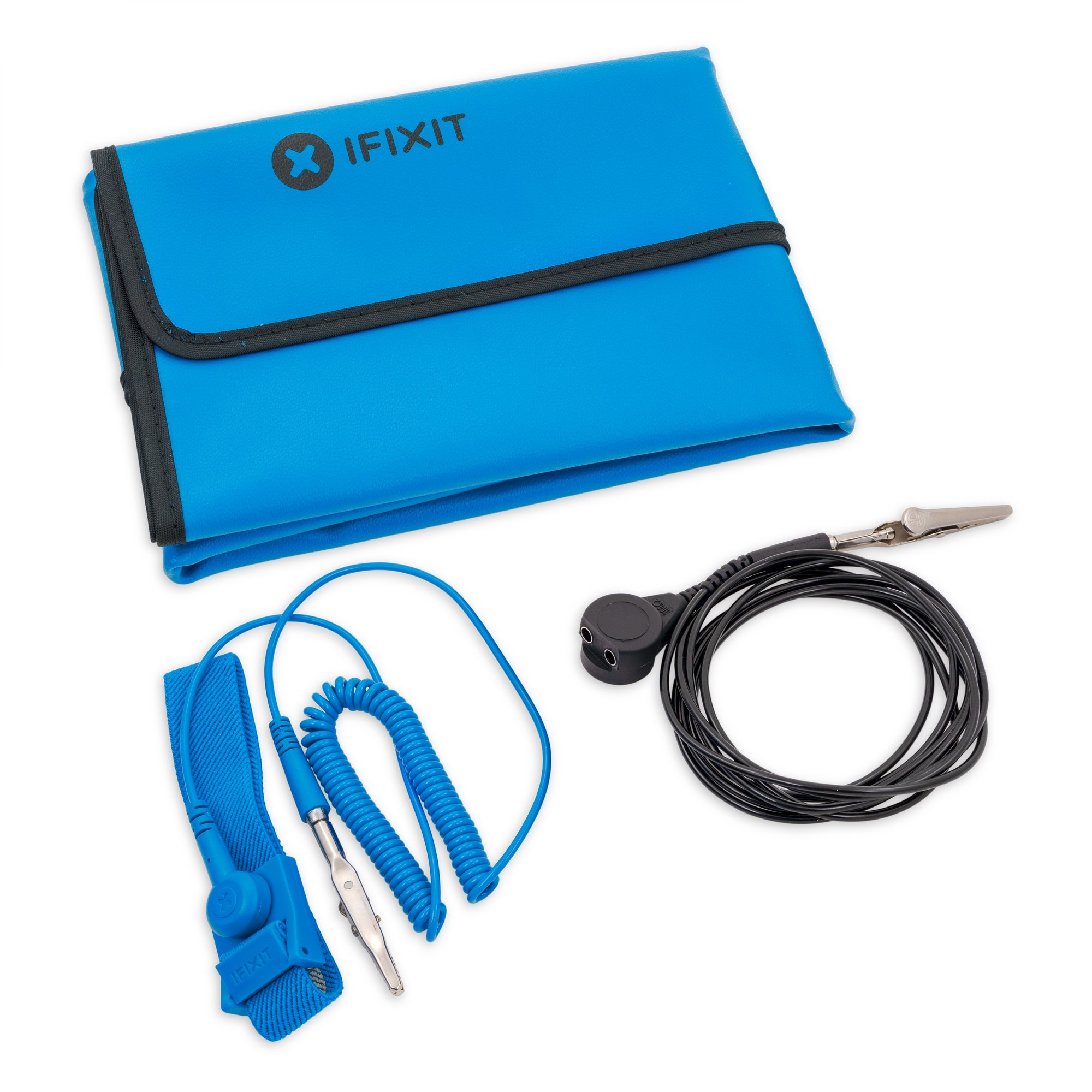 iFixit Antistatik-Fußmatte EU145202-5 Blau/Schwarz