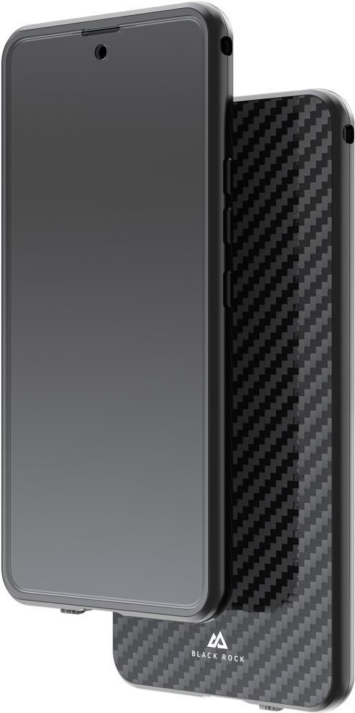 Black Rock Cover 360° Glass für Samsung Galaxy A53 (5G), Real Carbon (00217698) (B-Ware)