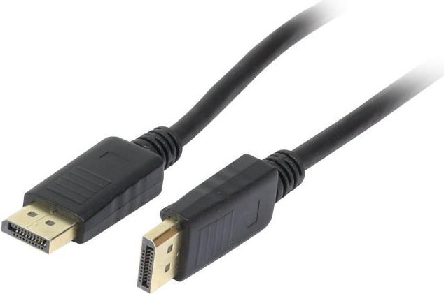 Kabel VideoÂ DisplayPort 1.2, ST/ST,Â 2m, Ultra HD 4k*2k 3840*2160@60hz 4:4:4, 8 Bit, CCS, Synergy 21 (S215440V2)