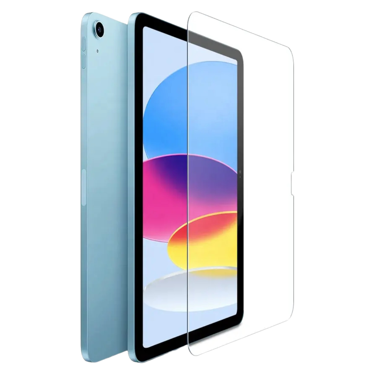 DEQSTER Displayschutz Max 10.9" Gehärtetes Glas für Apple iPad (10. Generation) Transparent