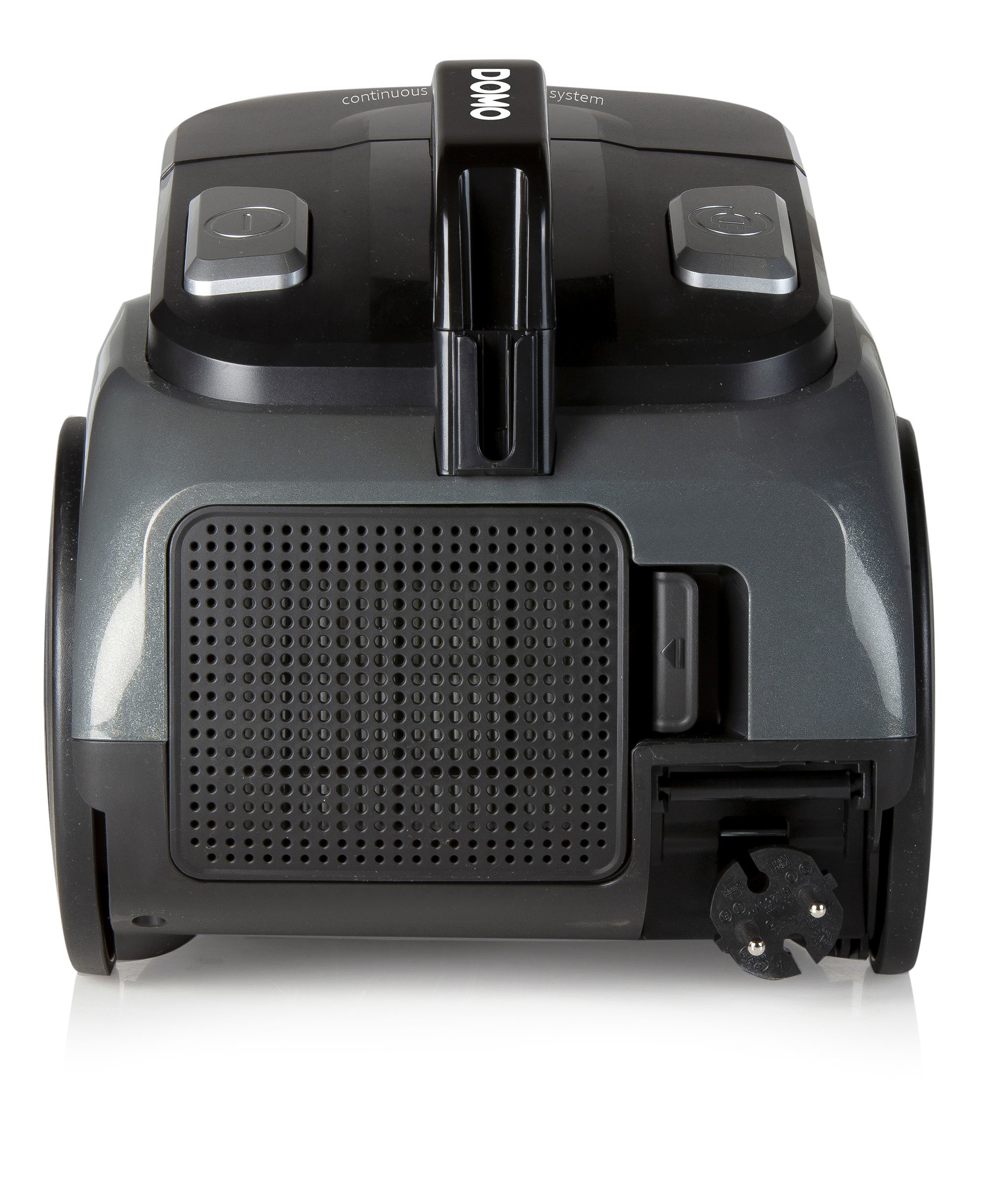 Domo Bodenstaubsauger DO7295S 850 W 2,5 l Beutellos HEPA Schwarz