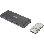 SpeaKa Professional SP-HDA-300 2+1 Port HDMI-Switch ARC (Audio Return Channel) 3480 x 2160 Pixel (SP-10461508)