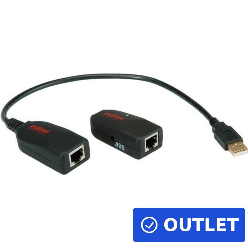 Secomp Roline USB2.0 Extender over RJ-45 (12.04.1100)