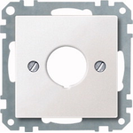 Merten 393919 Wandplatte/Schalterabdeckung Weiß (393919)