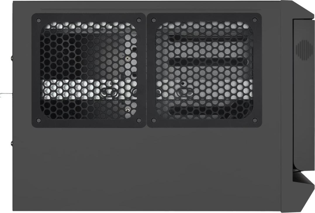 SilverStone Case Storage CS381 micro ATX Tower Schwarz