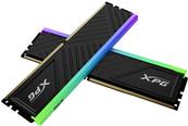 ADATA XPG DIMM DDR4 8 GB 3200 MHz CL16 RGB GAMMIX D35 Speicher, Dual Tray (AX4U32008G16A-DTBKD35G)