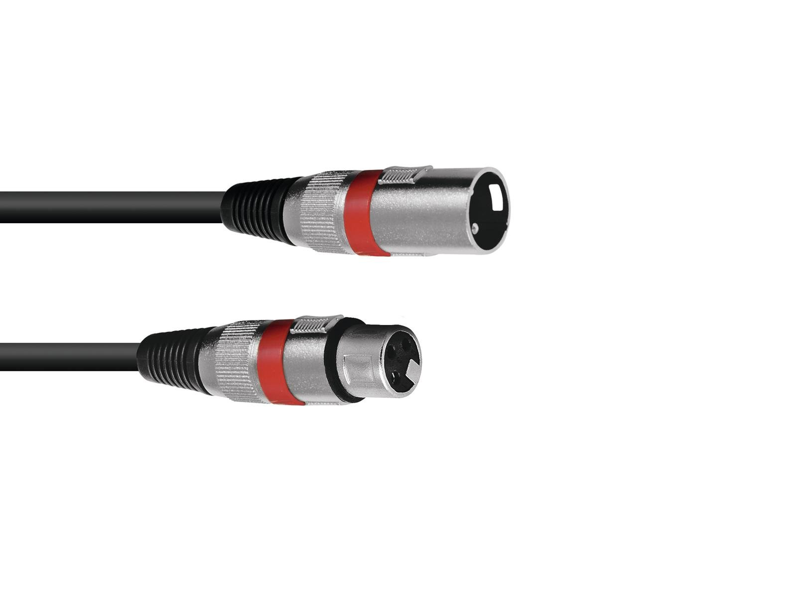 Omnitronic 3022052R XLR-Kabel 7,5 m Schwarz