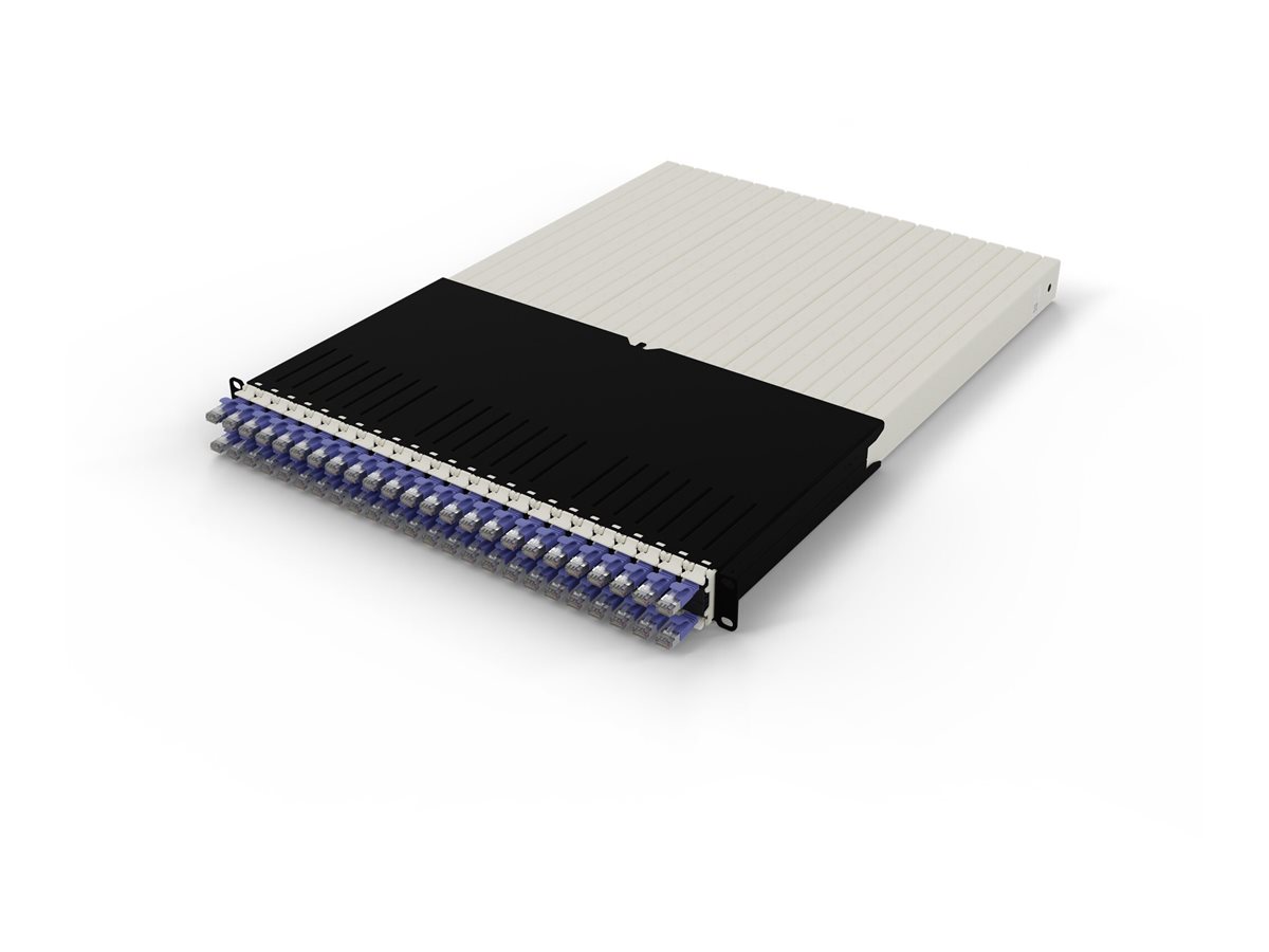 PATCHBOX patchbox.one Kabeleinzugssystem 30U CAT 6a STP Violett