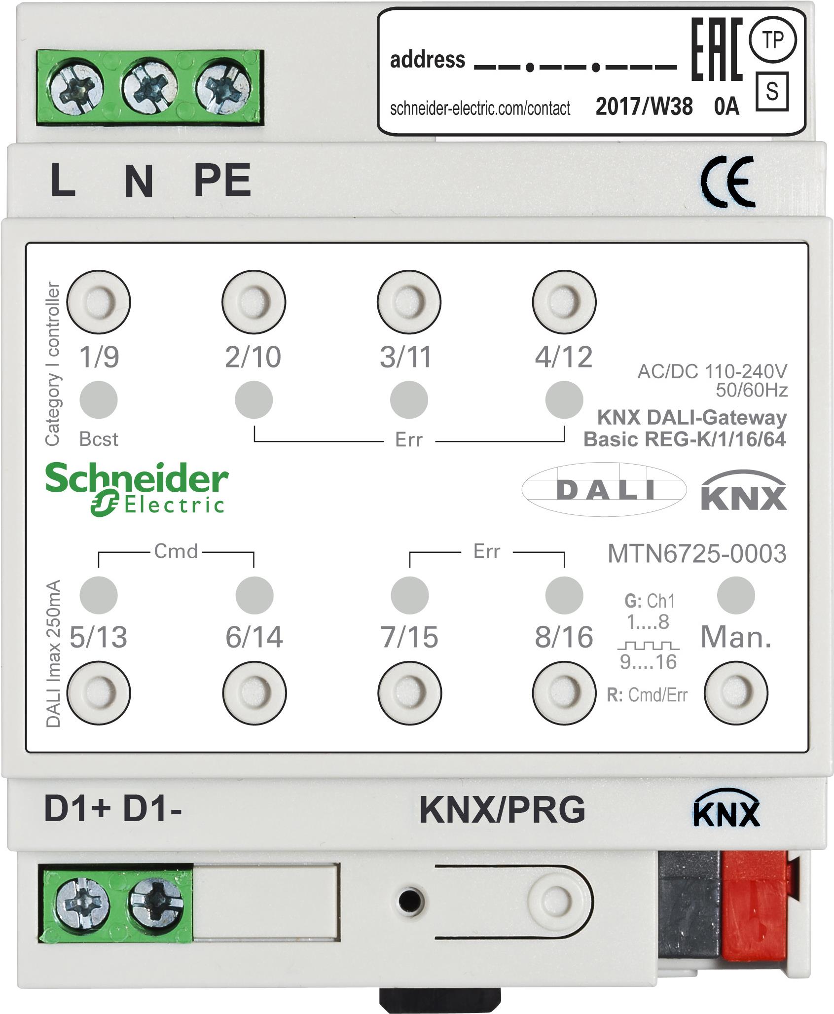 Schneider Electric MTN6725-0003 Gateway/Controller (MTN6725-0003)