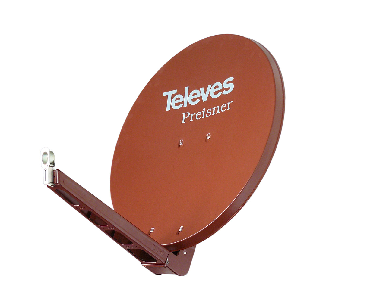 Televes S85QSD-Z SAT-Antenne 10,7 - 12,75 GHz 39,5 dBi Rot