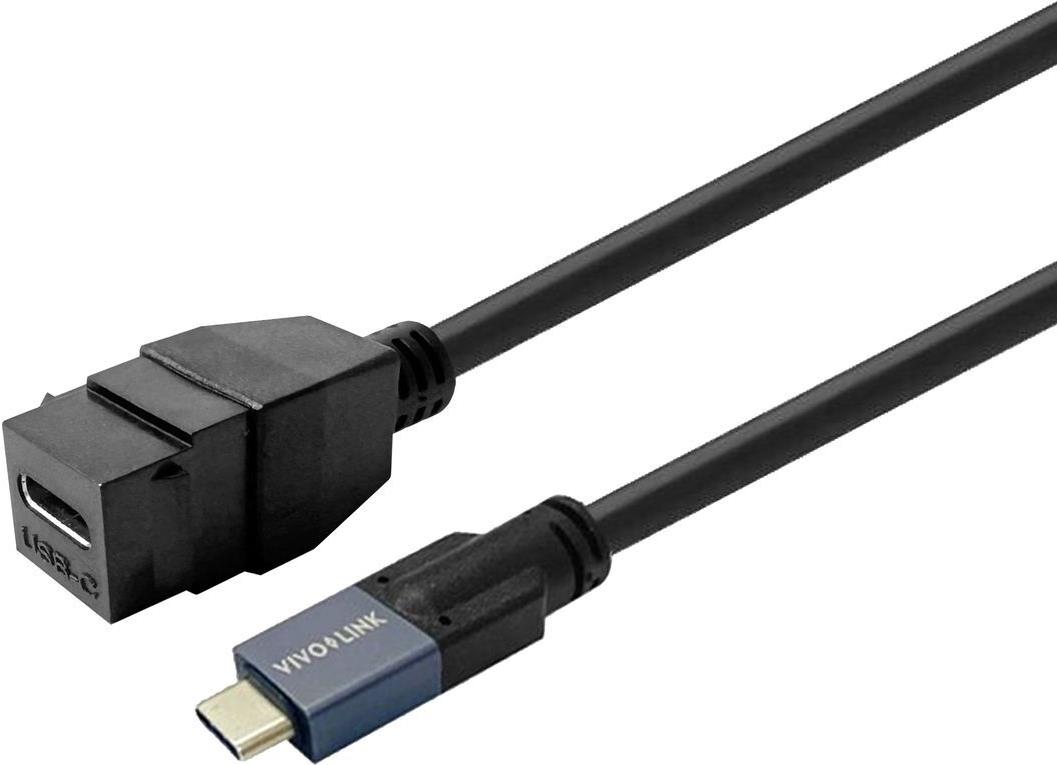 VivoLink USB-C male to female USB3.2 Supports 20 Gbps data - Digital/Daten (PROKEYUSBCFM2B)