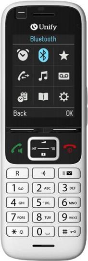 Unify OpenScape DECT Phone S6 Schnurloses Erweiterungshandgerät DECT Bluetooth Silber