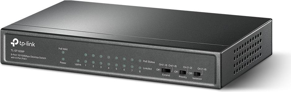 TP-Link TL-SF1009P Switch (TL-SF1009P)