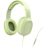 Hama Kopfhörer Fun C, On-Ear, Mikrofon, einseitige Kabelführung, USB-C, Grün (00221816)