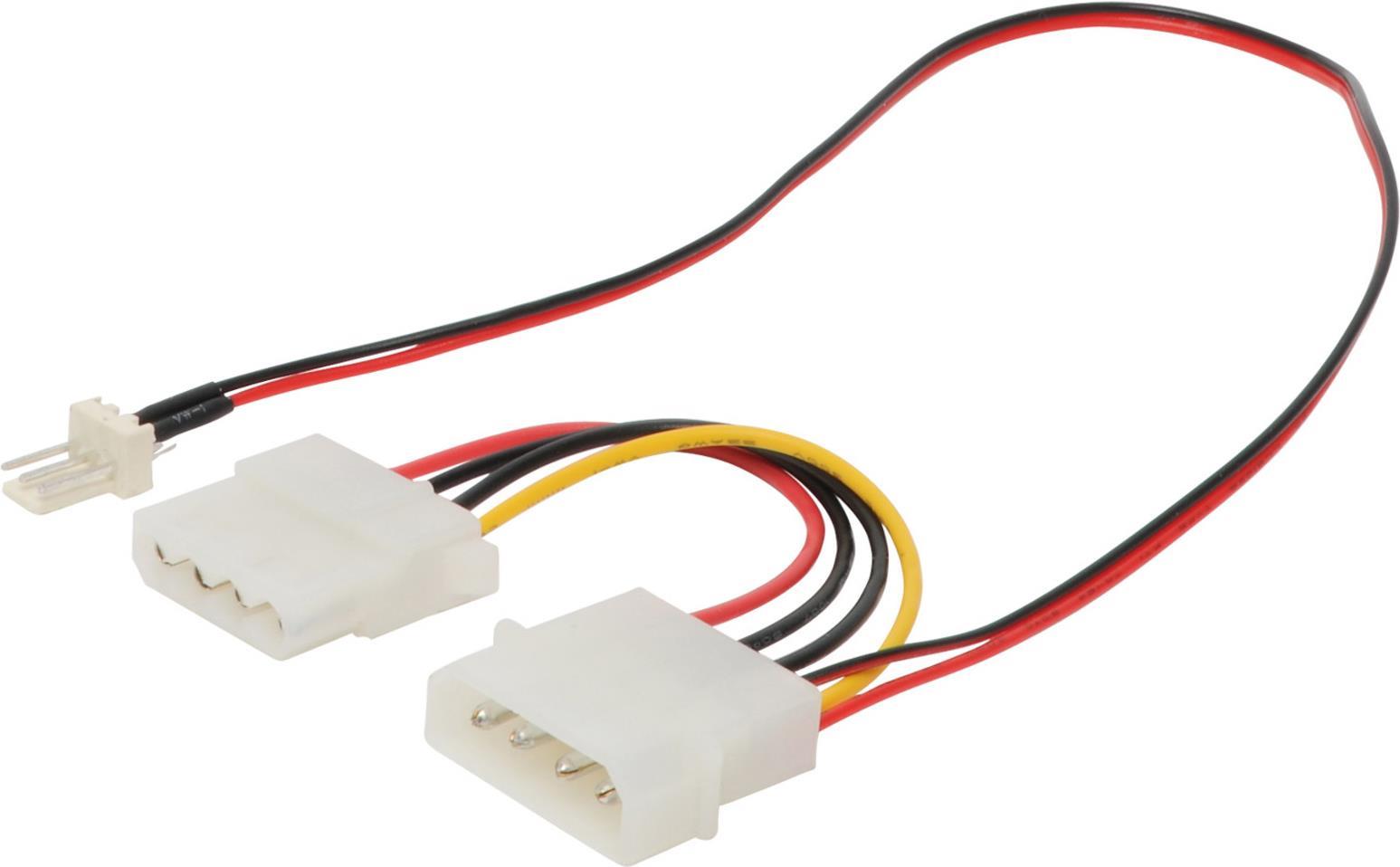 S/CONN maximum connectivity PC-Stromversorgungskabel, Stecker 13,30cm (5,25") auf 13,30cm (5,25") Buchse, 0,15m (78229-HQ)