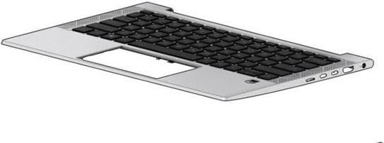 HP Cover Top w/ Keyboard SE/FI (M36415-B71)