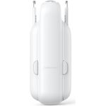 SwitchBot Curtain 3. Vorhang-Typ: U Rail (EU&UK), Maximales Schiebegewicht: 15 kg, Produktfarbe: Weiß. Energiequelle: Akku, Aufladequelle: USB, Akku-/Batterietyp: Eingebaut. Breite: 42 mm, Tiefe: 51 mm, Höhe: 173 mm (W2400000 -UW - DACH)