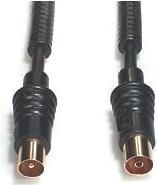 e+p AB 307 G. Anschluss 1: coax, Anschluss 2: Koaxial, Beschichtung Verbindungsanschlüsse: Gold. Kabellänge: 7,5 m, Geschlecht: Männlich/Weiblich, Produktfarbe: Schwarz. Anzahl enthaltener Produkte: 1 Stück(e) (AB307G)