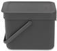 Brabantia Sort & Go Behälter 6l Dark Grey (109720)