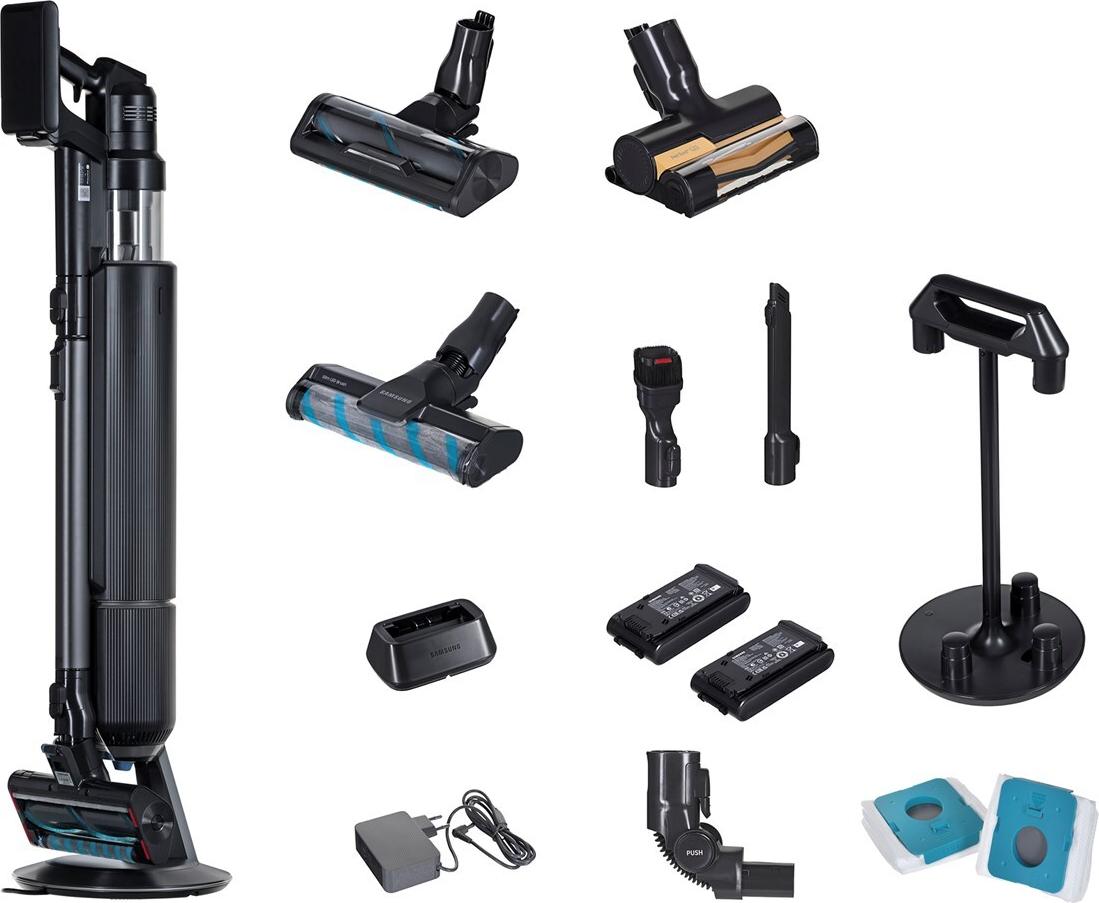 Samsung VS80F28DGS/GE Bespoke AI Jet Lite Pro 2-in-1-Staubsauger Akku Ohne Beutel 0,5 l (VS90F40DEK/GE)