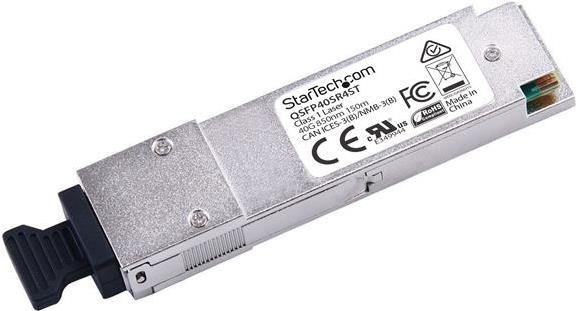StarTech.com MSA konformes 40 Gigabit Glasfaser QSFP+ Transceiver Modul mit MPO Anschluss (QSFP40SR4ST)