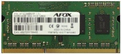 AFOX AFSD34AN1L Speichermodul 4 GB 1 x 4 GB DDR3L 1333 MHz (AFSD34AN1L)