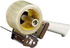 3M Handabroller für Verpackungsklebeband bis 75 mm Breite für Packband bis 75 mm x 132 m, - 1 Stück (H153)