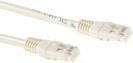 ACT Ivory 0.5 meter U/UTP CAT6 patch cable with RJ45 connectors. Cat6 u/utp ivory 0.50m (IB8400)
