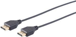 shiverpeaks BASIC-S DisplayPort 1.2 Kabel, schwarz, 3.0 m Stecker (BS10-49045)