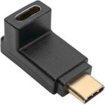EATON TRIPPLITE USB-C Right Angle Adapter M/F 3.1 Gen 2 10Gbps Thunderbolt 3 Compatible 3A Rating (U420-000-F-UD)