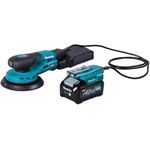 Makita BO004CGZ Akku-Exzenterschleifer ohne Akku Ladegerät 40 V O 150 (BO004CGZ)