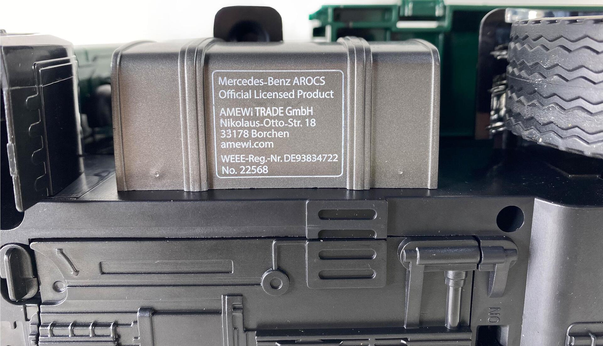 Amewi Arocs RC Muldenkipper 1:14 Grün
