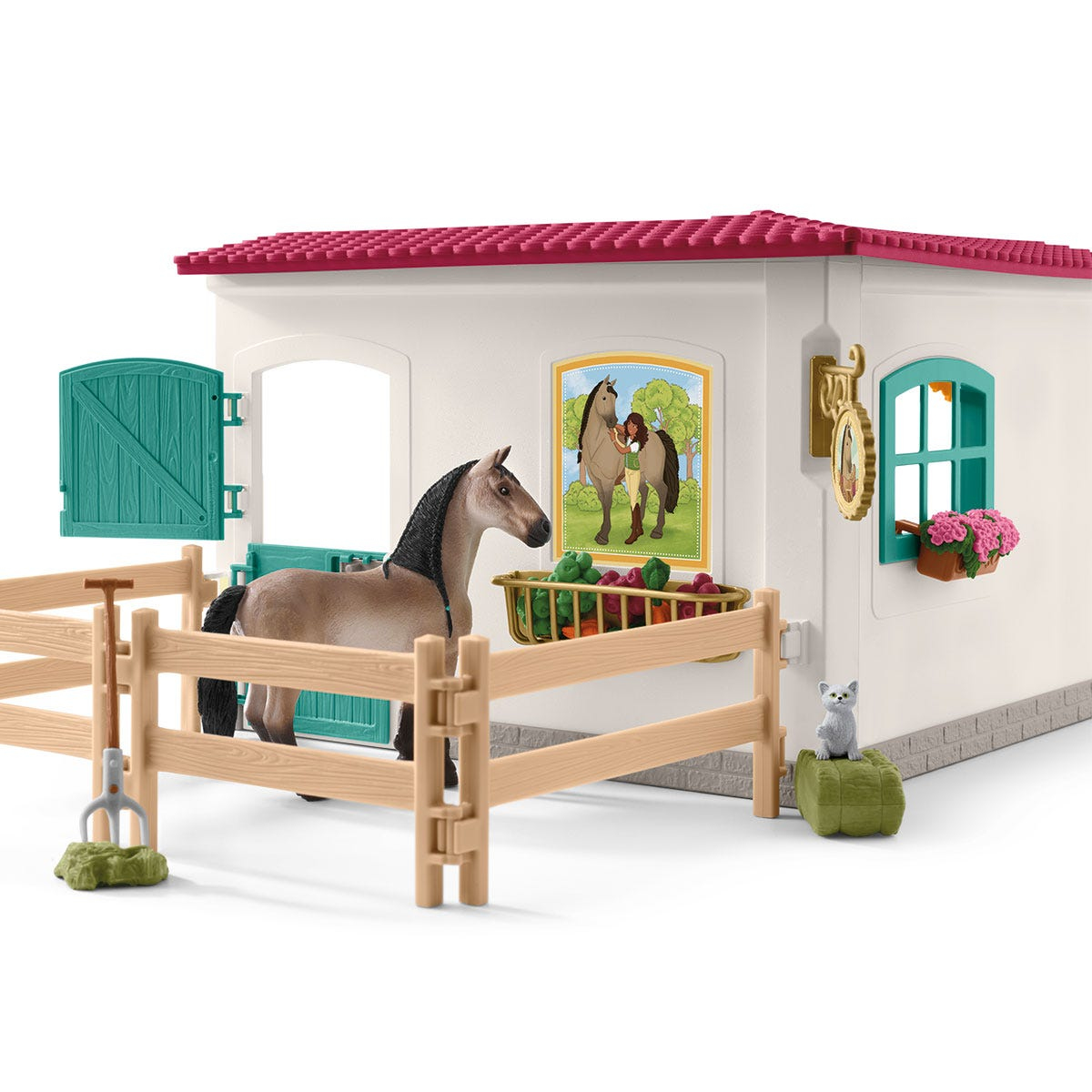 Schleich HORSE CLUB Pferdestall 42591 Mehrfarbig