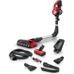 Bosch BCS711PET Stabstaubsauger/Elektrischer Besen Akku Trocken Beutellos 0,3 l Schwarz - Rot 3 Ah (BCS711PET)