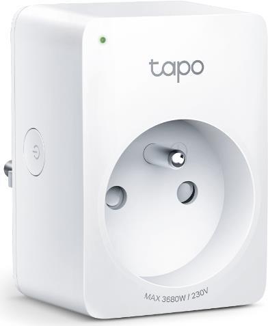 TP-Link Tapo Mini Smart Wi-Fi Socket Energy Monitor Smart Plug 3680 W Haus Weiß (TAPO P110(FR))