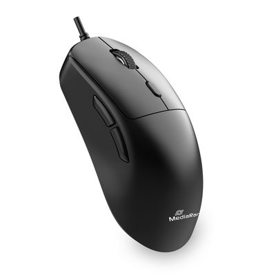 MediaRange MROS271 Maus 6 Tasten USB-C 800-2400 dpi Schwarz