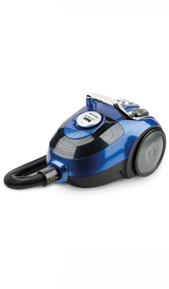 Fakir Apollo BL 150 Bodenstaubsauger Beutellos 800 W 3 l Blue/Silver