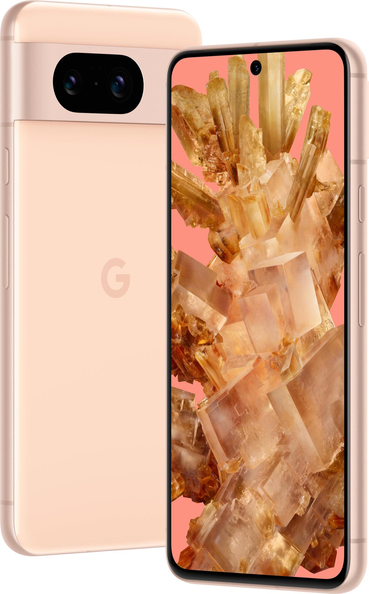 Google Pixel 8 15,8 cm (6.2") Dual-SIM 5G USB Typ-C 8 GB 256 GB 4575 mAh Rose (GA05000-GB)