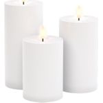 Goobay 3er-Set LED-Kerzen "Outdoor (64786)